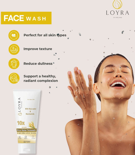 Loyra Ricewater Facewash